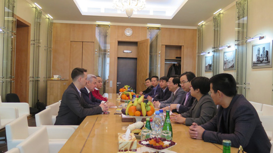 Посол CРВ в РФ провёл рабочую встречу с руководством Торгового дома «Москва-Сити»